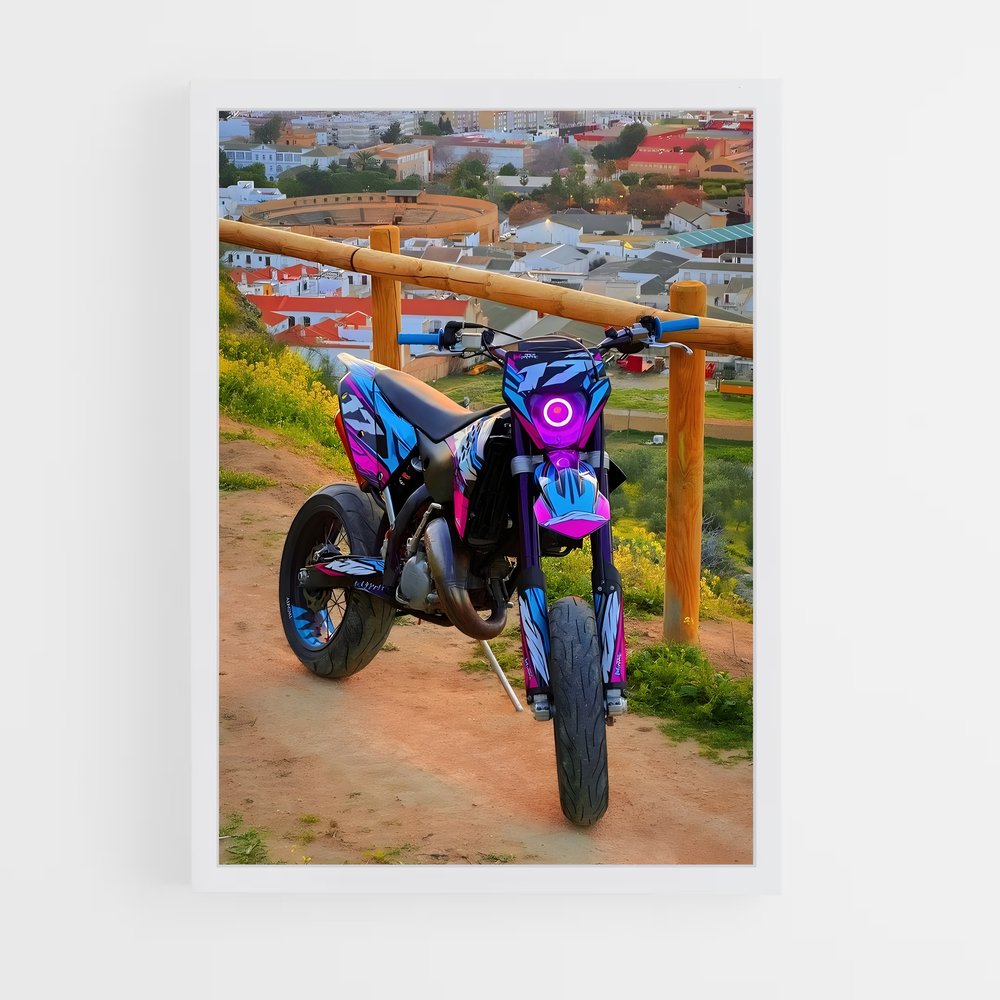 Poster Ride Into the Horizon – affiche KTM Moto (vue 3)